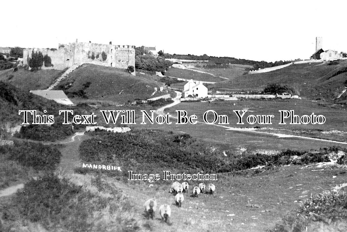 WL 1764 - Manorbier, Pembrokeshire, Wales c1927