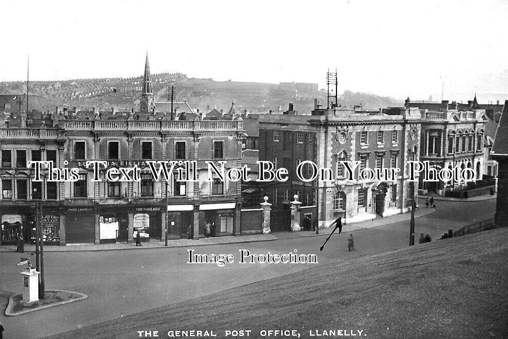 WL 1772 - The General Post Office, Llanelly, Wales c1910
