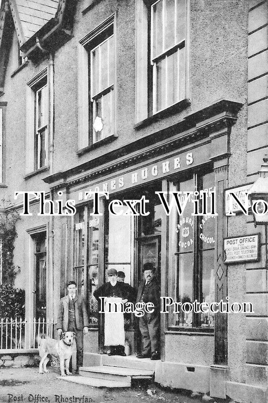WL 1778 - Rhostryfan Post Office, Wales c1907