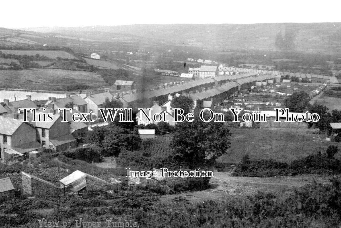 WL 1793 - View Of Upper Tumble, Wales