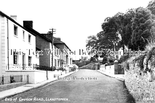 WL 1817 - End Of Church Road, Llanstephen, Wales