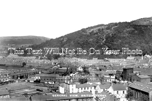 WL 1819 - General View Of Briton Ferry, Glamorgan, Wales