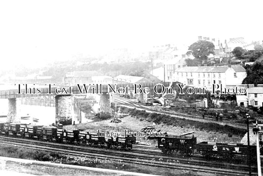 WL 1827 - Hakin & Victoria Bridge, Milford Haven, Wales c1911