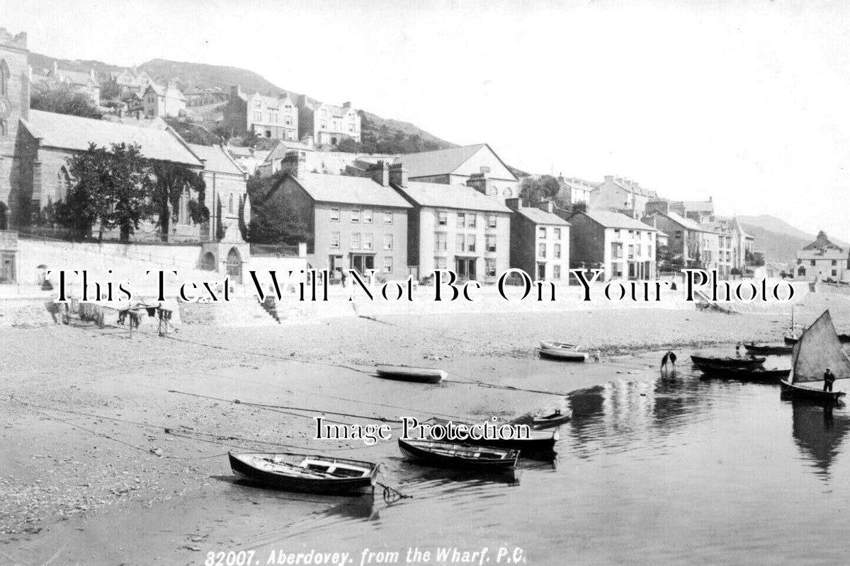 WL 1886 - Aberdovey From The Wharf, Wales