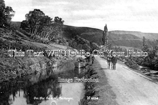 WL 1904 - On The Canal, Berwyn, Wales c1905