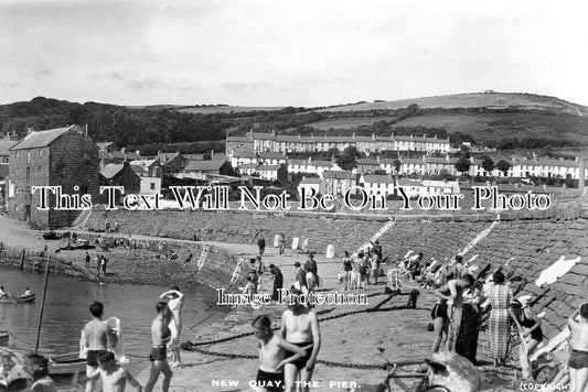 WL 1930 - New Quay, The Pier, Wales