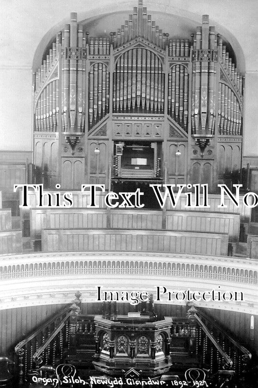 WL 1932 - Organ, Shiloh, Newydd Glandwr, Landore, Swansea, Wales
