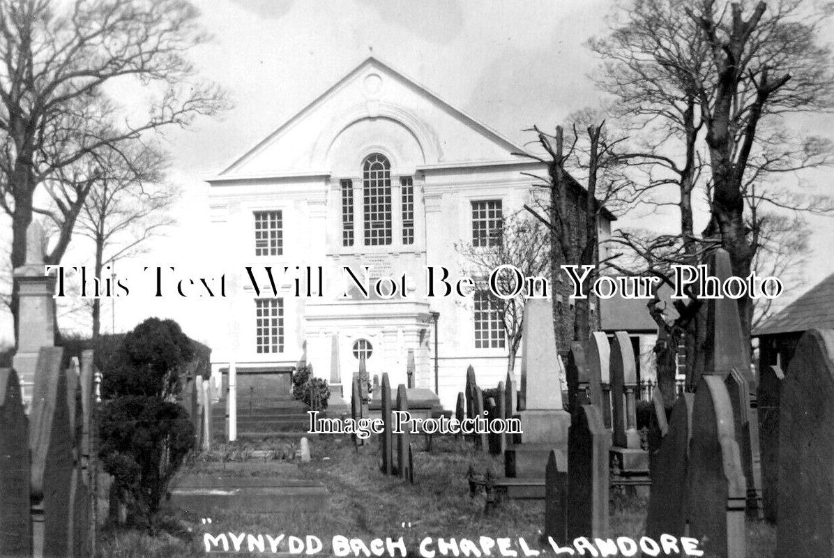 WL 1943 - Mynydd Bach Chapel, Landore, Wales c1934