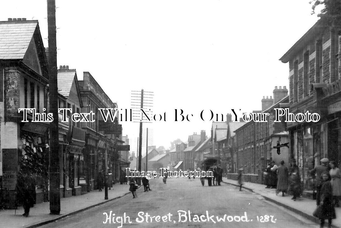 WL 1965 - High Street, Blackwood, Wales