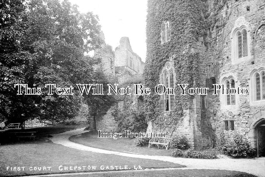 WL 1968 - First Court, Chepstow Castle, Wales