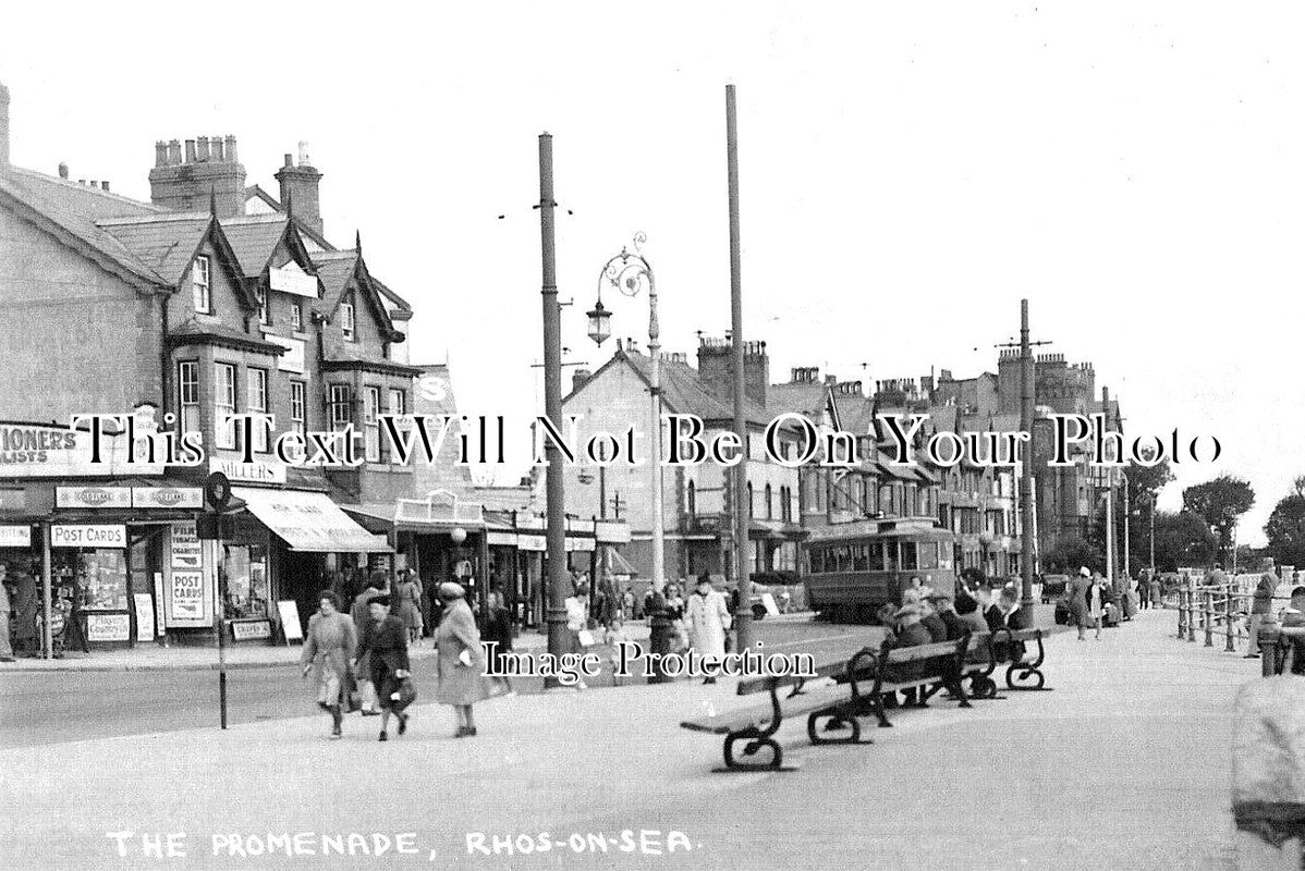 WL 1974 - The Promenade, Rhos-On-Sea, Wales