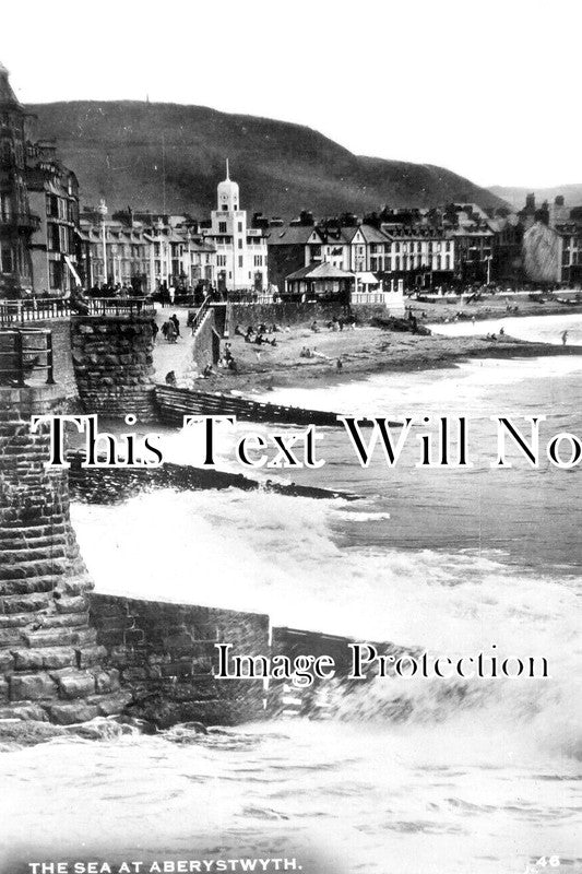 WL 1986 - The Sea At Aberystwyth, Wales