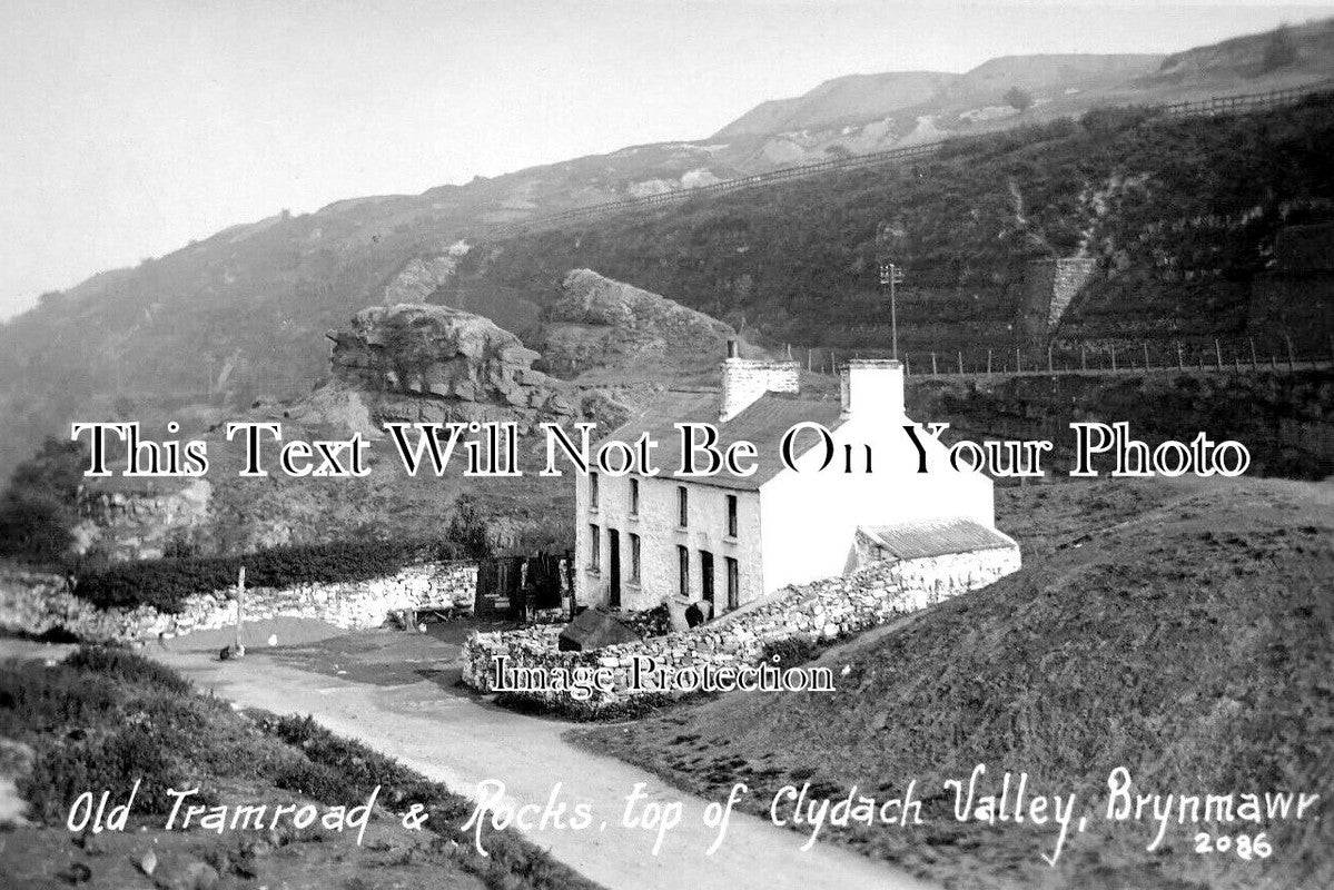 WL 2034 - Old Tramroad & Rocks, Clydach Valley, Brynmawr, Wales