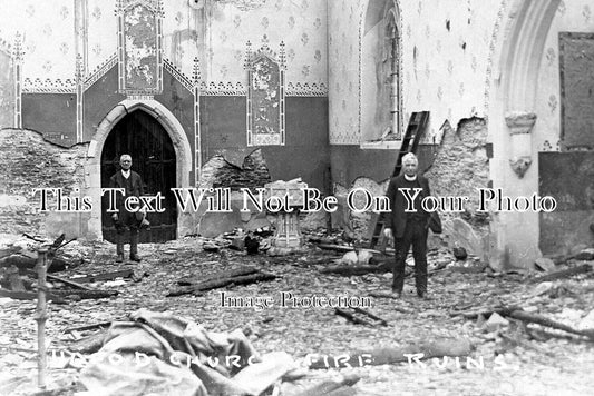 WL 2061 - Hafod Church Fire, Aberystwyth, Wales
