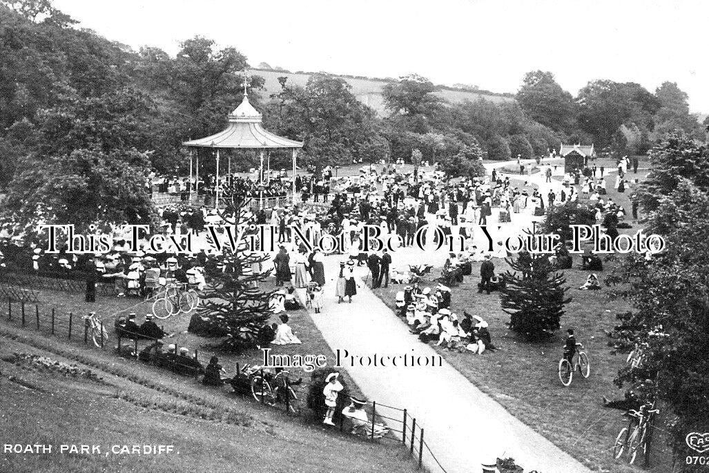 WL 2072 - Roath Park, Cardiff, Wales c1911
