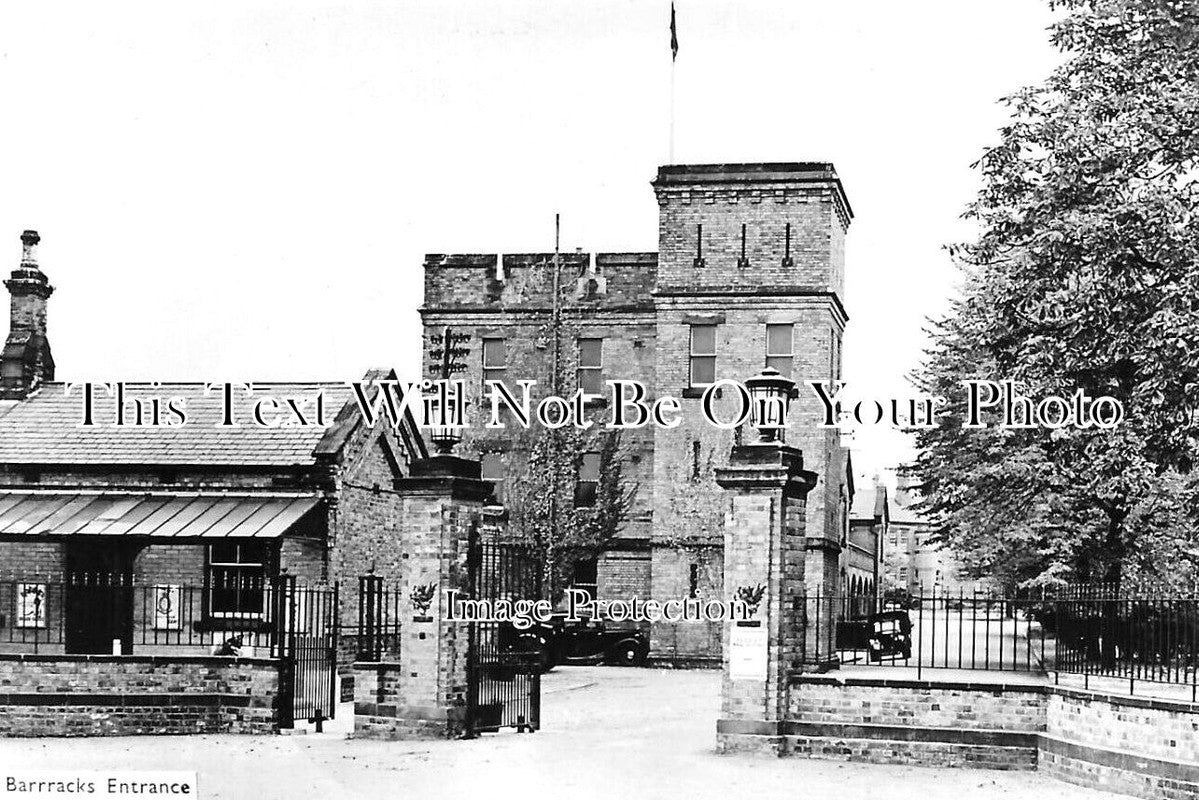 WL 2077 - Barracks Entrance, Hightown, Wrexham, Wales