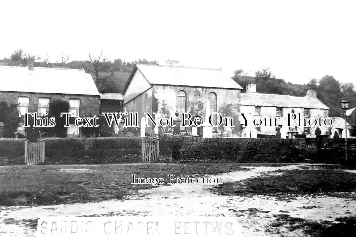 WL 2089 - Sardis Chapel, Bettws, Bridgend, Glamorgan, Wales c1909