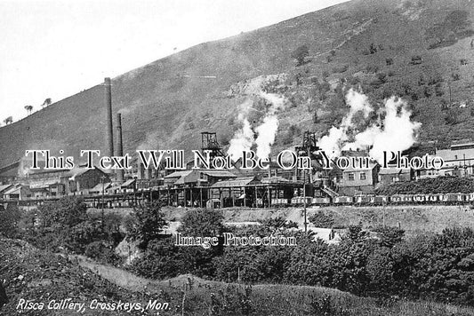 WL 2095 - Risca Colliery, Crosskeys Coal Mine, Wales c1944