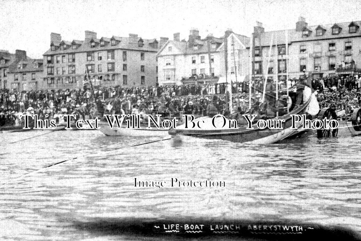 WL 2115 - Life Boat Launch, Aberystwyth, Wales