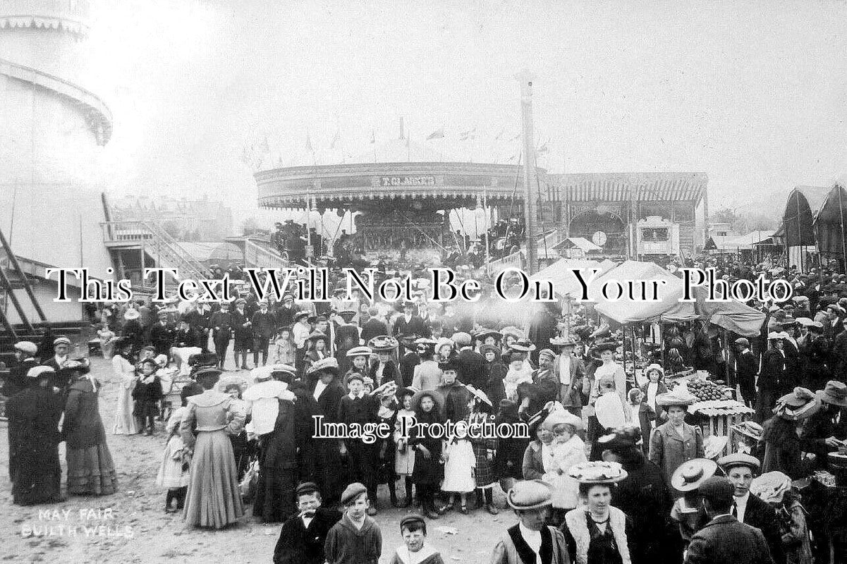 WL 2116 - May Fair, Builth Wells, Wales c1907