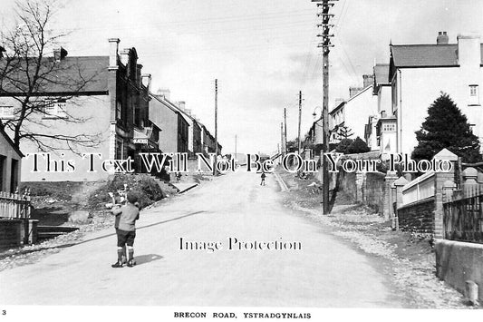 WL 2121 - Brecon Road, Ystradgynlais, Wales c1924