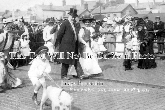 WL 2137 - Newport Dog Show, Wales 1909