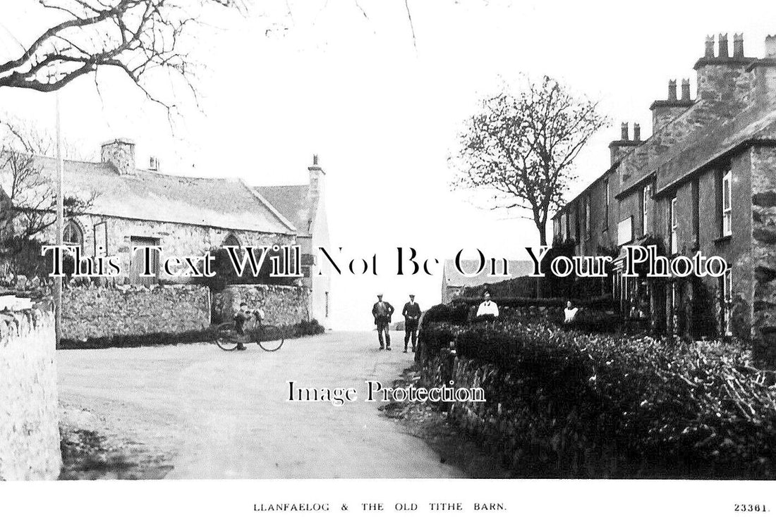 WL 2148 - Llanfaelog & The Old Tithe Barn, Anglesey, Wales – JB Archive