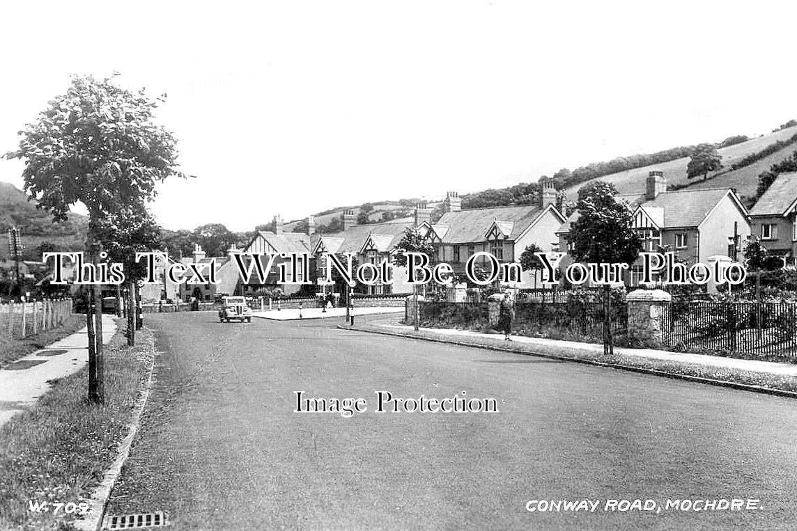WL 2154 - Conway Road, Mochdre, Wales c1936