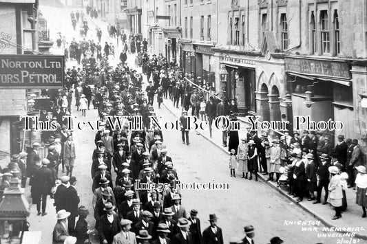 WL 2161 - Knighton War Memorial Unveiling, Wales c1921