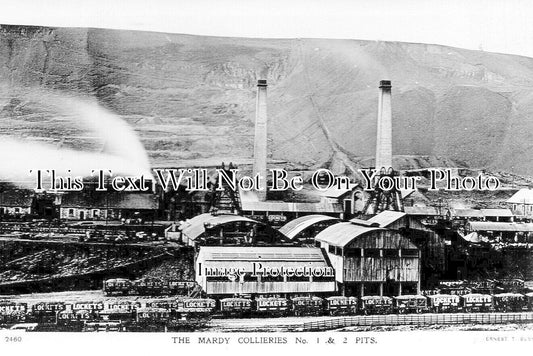 WL 2165 - The Mardy Collieries, No1 & No2 Pits, Rhondda Valley, Wales