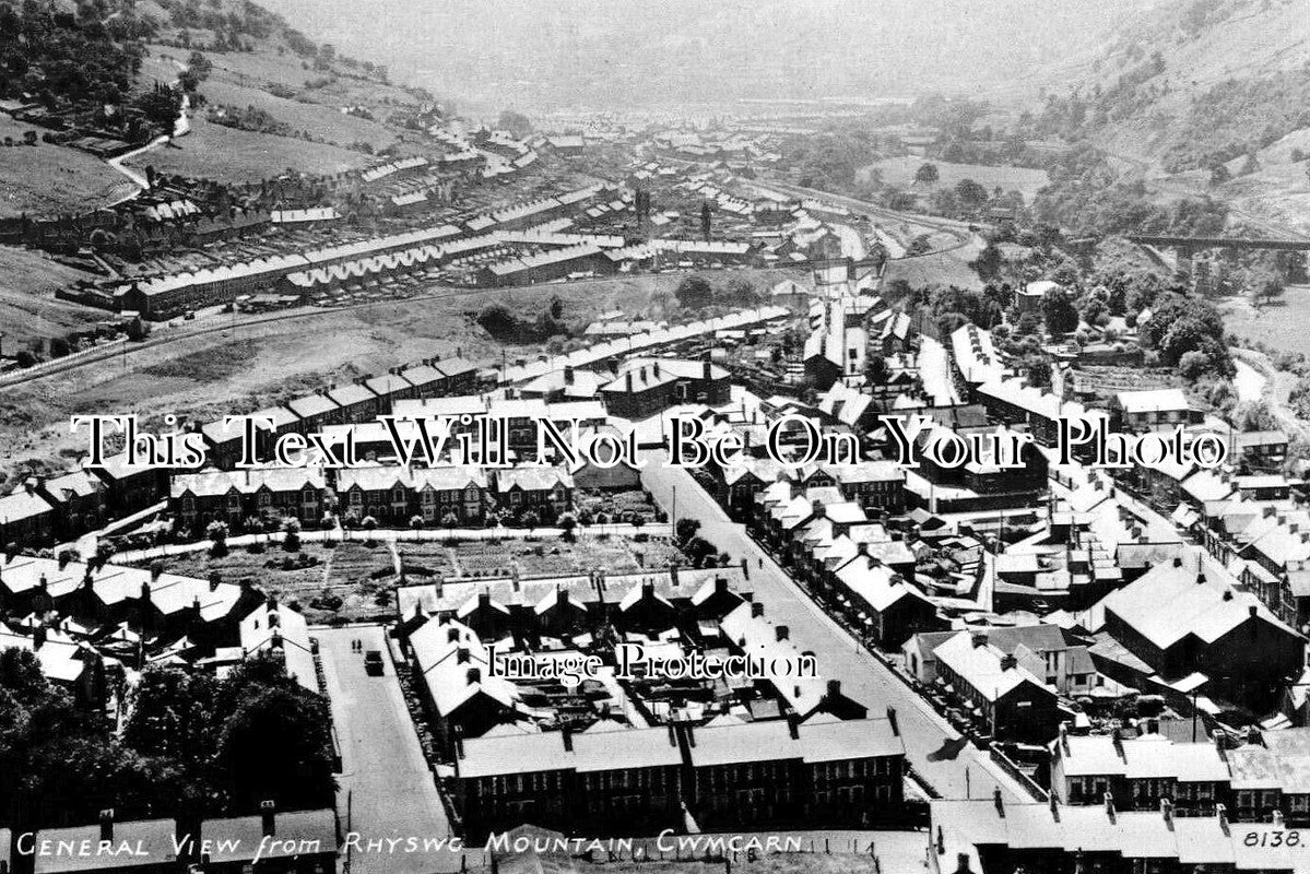 WL 2201 - Rhyswg Mountain, Cwmcarn, Wales c1920