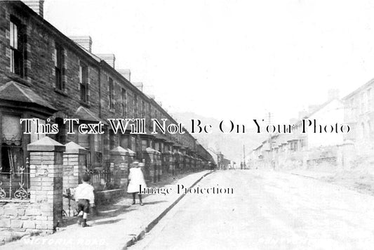 WL 2228 - Victoria Road, Ponycymmer, Wales c1912