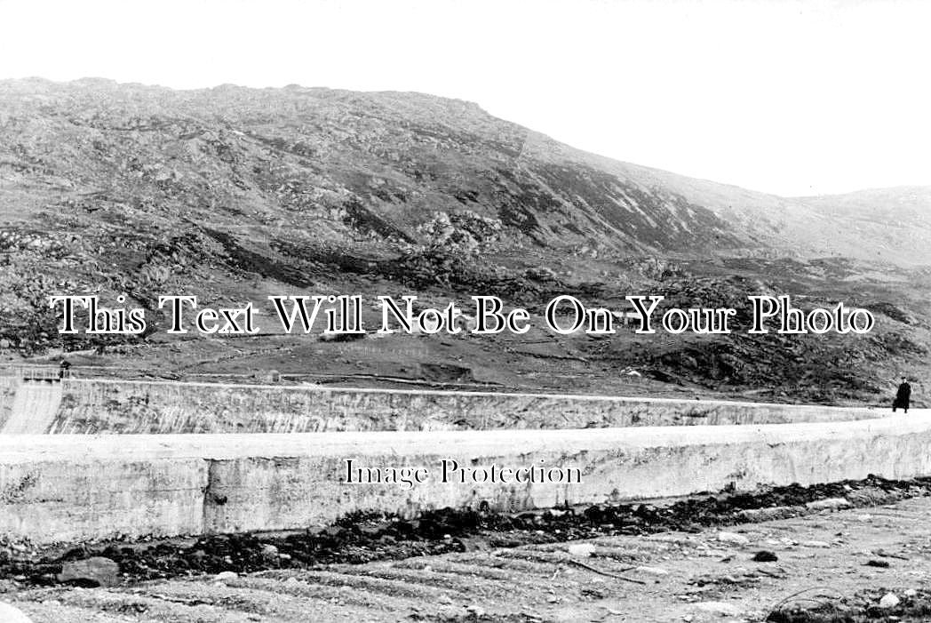 WL 2277 - Construction Of Eigiau Dam, Gwynedd, Wales c1911
