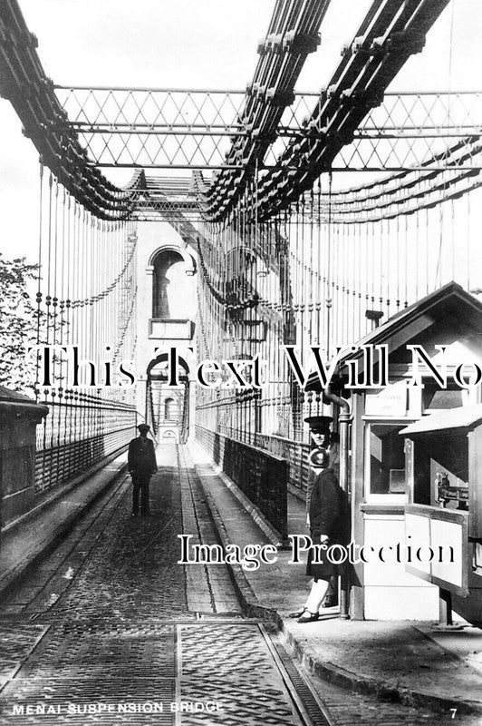 WL 2308 - Menai Suspension Bridge, Wales