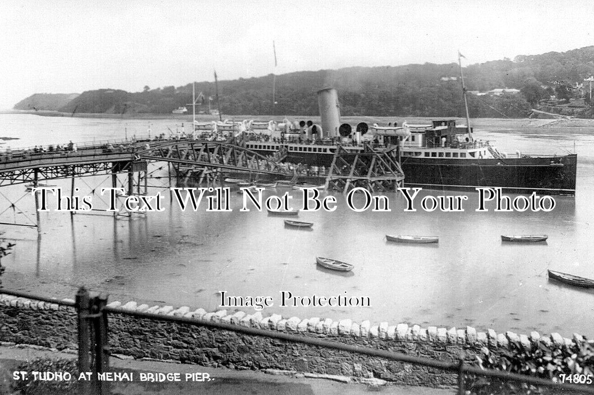 WL 2328 - St Tudno At Menai Bridge Pier, Wales