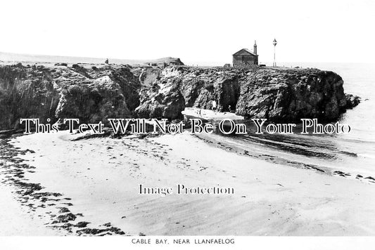 WL 2349 - Cable Bay Near Llanfaelog, Wales c1953