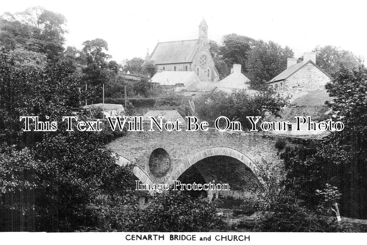 WL 2358 - Cenarth Bridge & Church, Wales