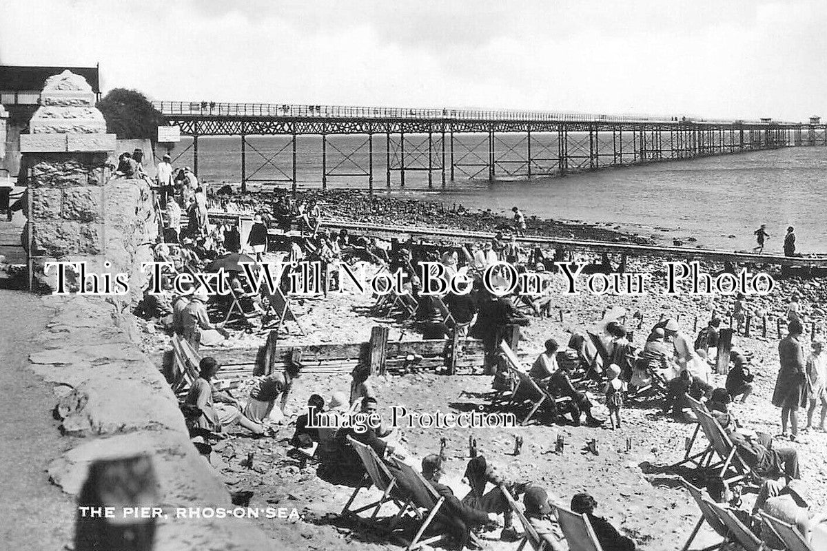 WL 2369 - The Pier, Rhos-On-Sea, Wales