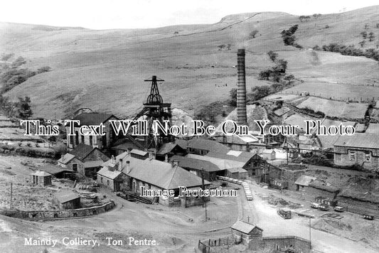 WL 2371 - Maindy Colliery, Ton Pentre Coal Mine, Wales c1920