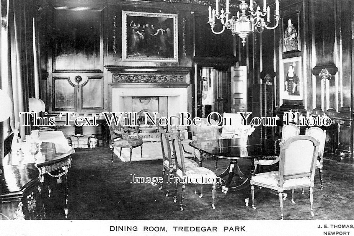 WL 2378 - Dining Room, Tredegar park, Wales