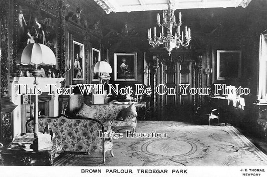 WL 2379 - Brown Parlour, Tredegar House, Tredegar Park, Wales