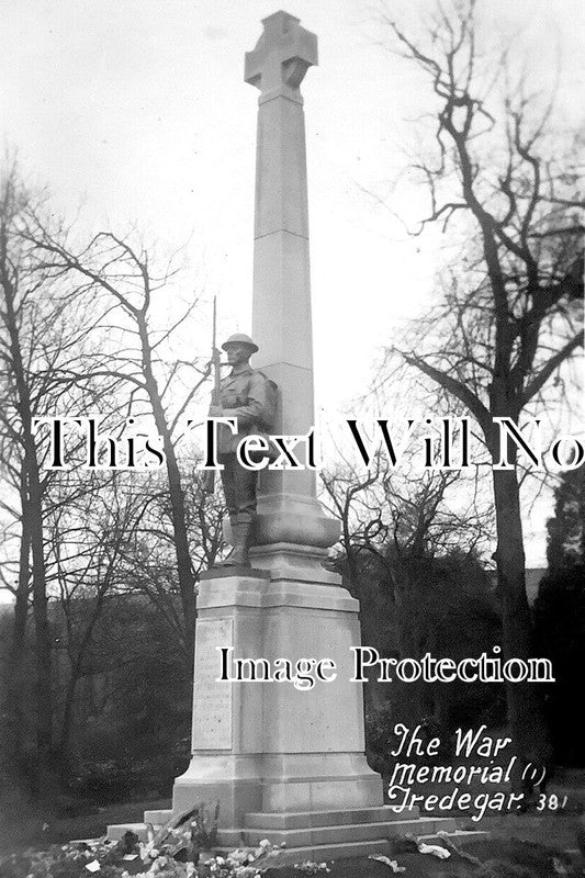WL 2389 - Tredegar War Memorial, Wales WW1