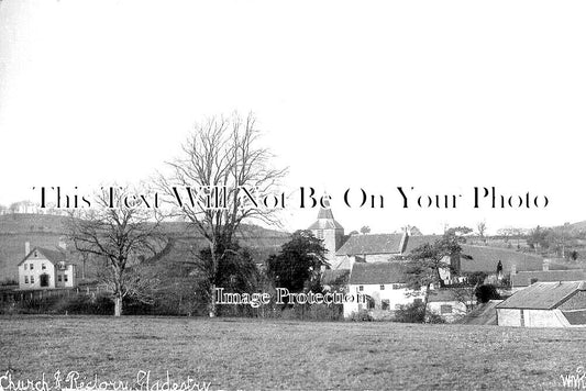 WL 2408 - Church & Rectory, Gladestry, Wales c1908