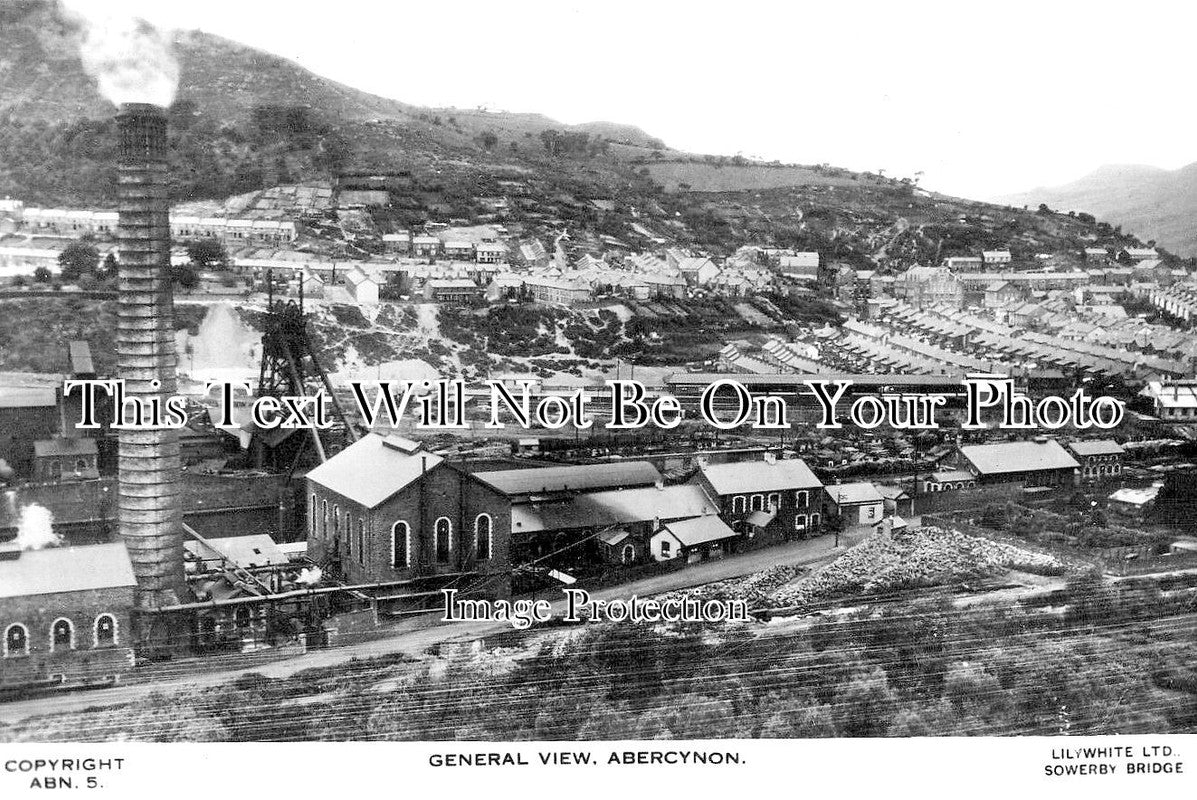 WL 2416 - General View Of Abercynon, Wales c1937