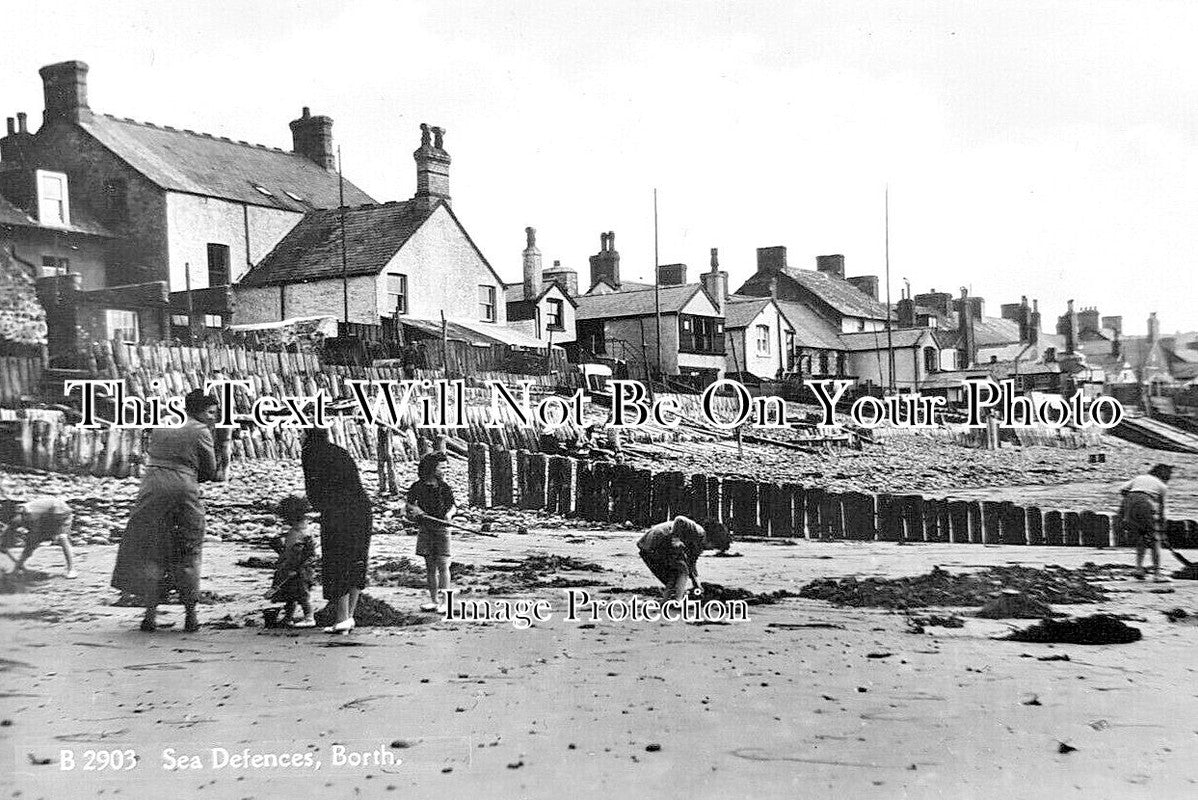 WL 2429 - Sea Defences, Borth, Wales