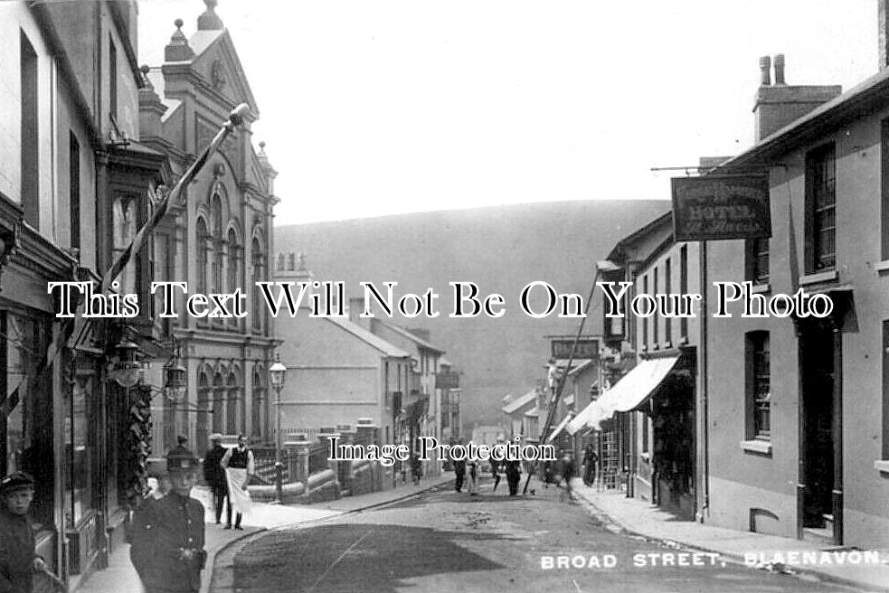 WL 2431 - Broad Street, Blaenavon, Wales c1914