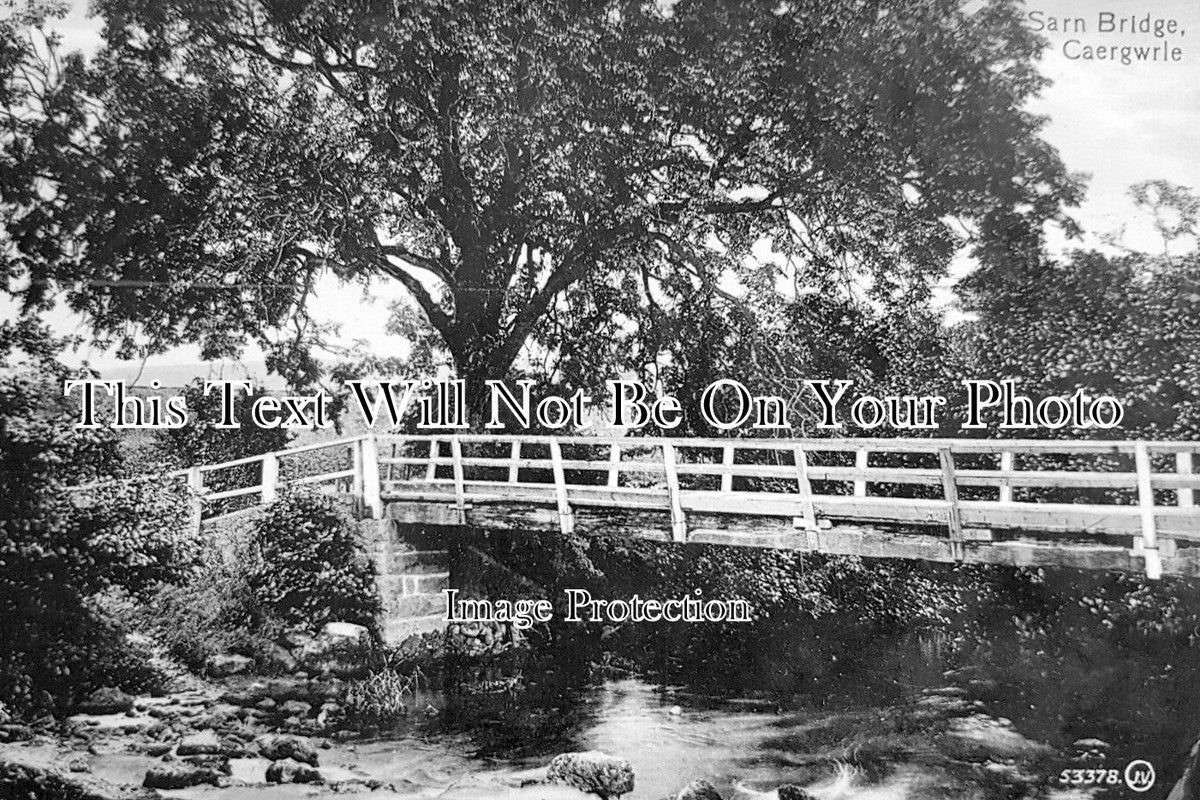 WL 2432 - Sarn Bridge, Caergwrle, Wales c1914