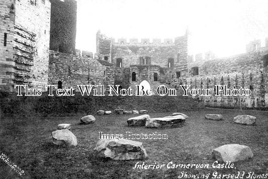 WL 2439 - Interior Of Carnarvon Castle, Wales