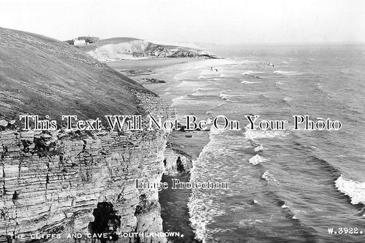 WL 2441 - The Cliffs & Cave, Southerndown, Wales