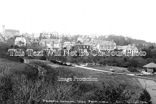 WL 2486 - Penarth View From Dingle, Wales c1912